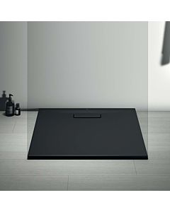 Ideal Standard Ultra Flat New Duschwanne T4466V3 quadratisch, 80 x 80 cm, schwarz matt