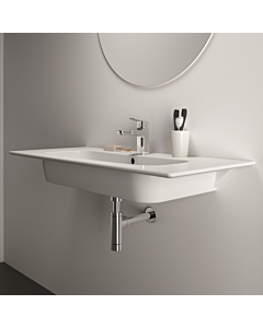 Meuble vasque Ideal Standard i.life A T462101 104 x 46 x 15,5 cm, 1 trou de robinetterie, avec trop-plein, blanc