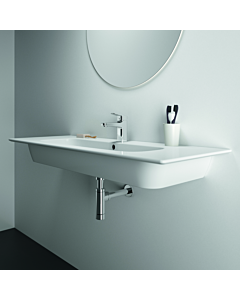 Ideal Standard i.life A vanity unit T462201 124x46x15.5cm, 1 tap hole, with overflow, white