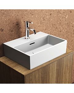 Ideal Standard extra hand wash basin T3917V1 45x35x15cm, with overflow, ground, 2000 tap hole, silk white