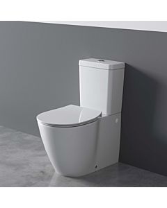 Ideal Standard WC-Sitz Connect Flat 772301 weiß, Scharnier Edelstahl