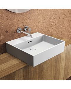 Ideal Standard Extra washbasin T3886MA without tap hole, with overflow, sanded, 500 x 450 x 150 mm, white Ideal Plus