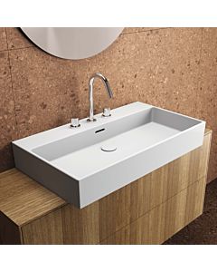 Ideal Standard Extra washbasin T389701 with 3 tap holes, with overflow, 800 x 450 x 150 mm, white