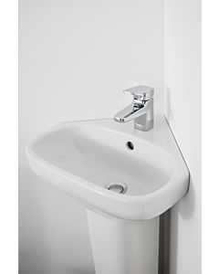 Ideal Standard i.life A lavabo d&#39;angle T451601 45x41x15cm, avec trou pour robinetterie et trop-plein, blanc
