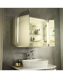 Ideal Standard Melange Waschtischarmatur A4266AA chrom, verlängerter Sockel, ohne Ablaufgarnitur