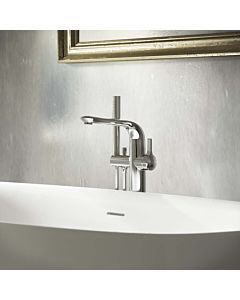 Ideal Standard Melange Wannenarmatur A6120AA chrom, freistehend, Fertigmontageset