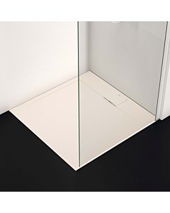 Ideal Standard Ultra Flat S i.life Brausewanne T5227FT 90 x 90 x 3,2 cm, Sandstein, quadratisch