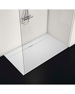 Ideal Standard Ultra Flat S i.life Rechteck-Brausewanne T5226FR 160 x 90 x 3,2 cm, carraraweiß