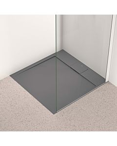 Ideal Standard Ultra Flat S i.life shower tray T5229FS 80 x 80 x 3.2 cm, quartz grey, square