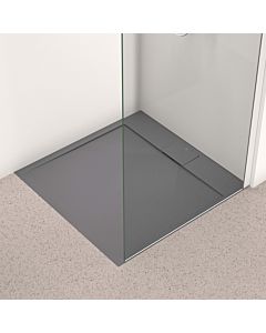 Ideal Standard Ultra Flat S i.life Brausewanne T5227FS 90 x 90 x 3,2 cm, quarzgrau, quadratisch