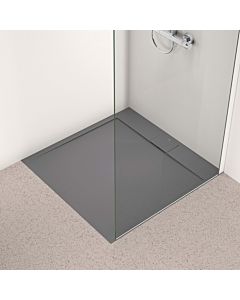 Ideal Standard Ultra Flat S i.life Brausewanne T5234FS 100 x 100 x 3,2 cm, quarzgrau, quadratisch