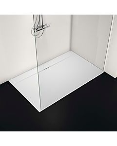 Ideal Standard Ultra Flat S i.life Rechteck-Brausewanne T5232FR 160 x 100 x 3,2 cm, carraraweiß