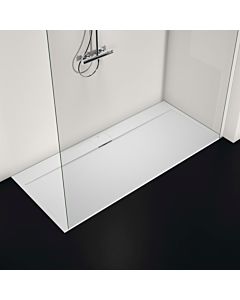 Ideal Standard Ultra Flat S i.life receveur de douche rectangulaire T5236FR 180 x 80 x 3,2 cm, blanc carrare