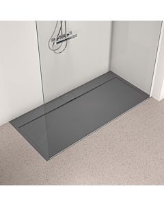 Ideal Standard Ultra Flat S i.life rectangular shower tray T5238FS 170 x 80 x 3.2 cm, quartz grey