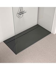 Ideal Standard Ultra Flat S i.life Rechteck-Brausewanne T5238FV 170 x 80 x 3,2 cm, Schiefer