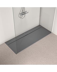Ideal Standard Ultra Flat S i.life receveur de douche rectangulaire T5244FS 170 x 70 x 3,2 cm, gris quartz