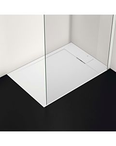 Ideal Standard Ultra Flat S i.life Rechteck-Brausewanne T5240FR 100 x 70 x 3,2 cm, carraraweiß