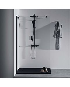 Ideal Standard Ceratherm Système de douche T125 A7689XG avec thermostat de douche, douchette à main, noir soie