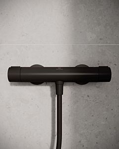 thermostat de douche Ideal Standard Alu+ BD582XG noir satiné, apparent