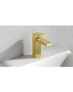 Robinet de lavabo Ideal Standard Extra BD501A2 64x165x165 mm, sans bonde, saillie 111 mm, or brossé