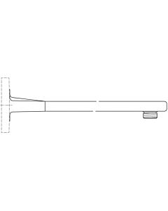 Ideal Standard Archimodule Wandanschluss A1524AA 370 mm, verchromt