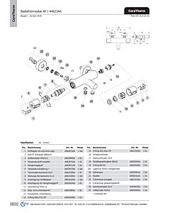 Ideal Standard Anschlagring für Mengenregelgriff A962563NU