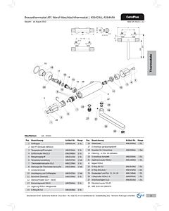 Ideal Standard Temperaturgriff Therm., A963226AA, A963226AA Chrom