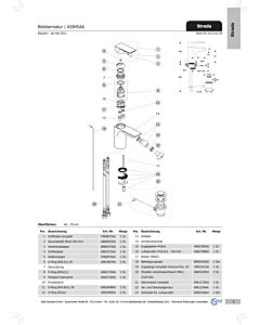 Ideal Standard cap STRADA, multiport box, F960874AA chrome