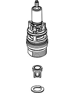 Ideal Standard Commutateur manuel à B960167AA, B960168AA chrome