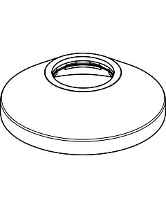 Ideal Standard rosette Assy., B964629AA, B964629AA chrome