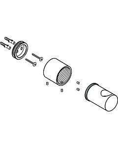 Ideal Standard pour Ideal Standard de douche, A860806AA A860806AA, chrome