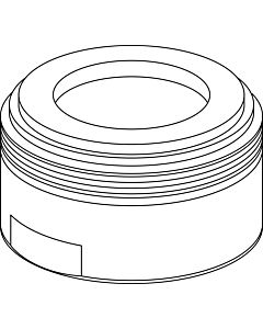 Ideal Standard M28X1, chromé A860874AA