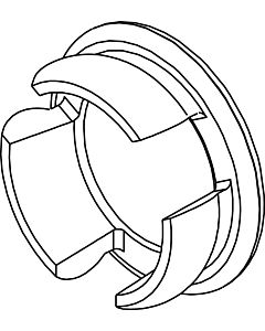 Ideal Standard cap DALLAS, A962227AA, chrome A962227AA