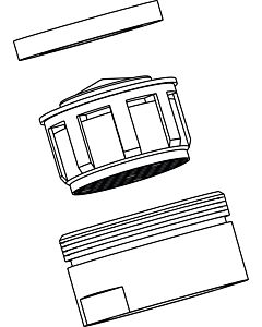 Ideal Standard Strahlregler M24X1, 5l/Min., Chrom B960852AA