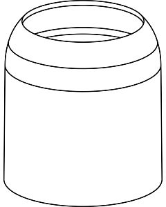 Ideal Standard rose, chrome B960783AA