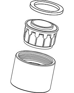 Ideal Standard M22X1, 5l / min., chrome B961021AA