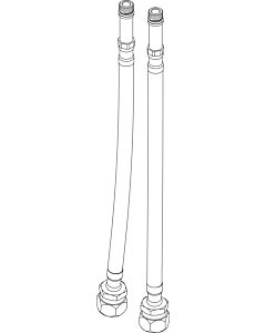 Ideal Standard Druckschlauch M12x1-G1/2, A962082NU Schneidring 15mm