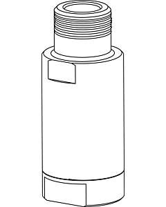 Ideal Standard GeräuschDämpfer Paar, Vernickelt A963777AT