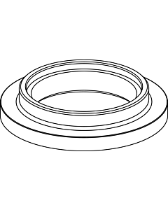 Ideal Standard rosace en laiton, chrome B960407AA