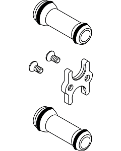 Ideal Standard goujon à bille pour tube de raccordement A860847NU