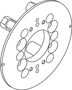 Ideal Standard Rosettenhalter ARCHIMODULE A860853NU
