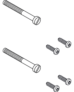 Ideal Standard screw set ARCHIMODULE, A860868NU for thermostat
