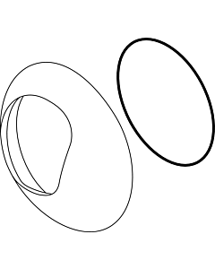 Ideal Standard ATTITUDE WT / Bidet , chromé A960646AA