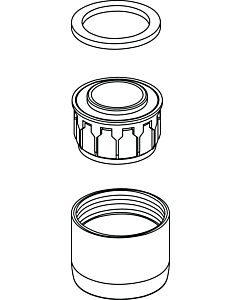Ideal Standard 22X1-B ROALBA, chromé B964945AA