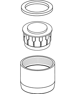 Ideal Standard 2000 Neoperl buse M22x1, chrome A960905AA