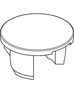 Ideal Standard sealing cap decor ATIVE, chrome B960473AA