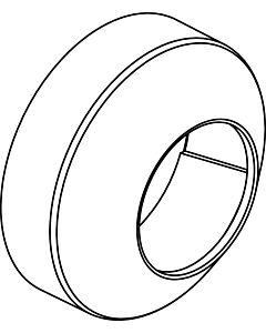 Ideal Standard rosette A960599AA, chrome A960599AA
