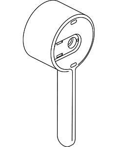Ideal Standard lever TANGENTIAL, chrome A961456AA
