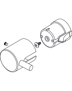 Ideal Standard temperature Ideal Standard therm., chrome A963099AA
