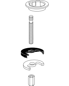 Ideal Standard Stehbolzenbefestigunsset B960187NU